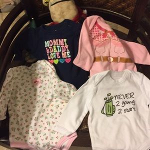 3 for $16 Lot 4 Onsies